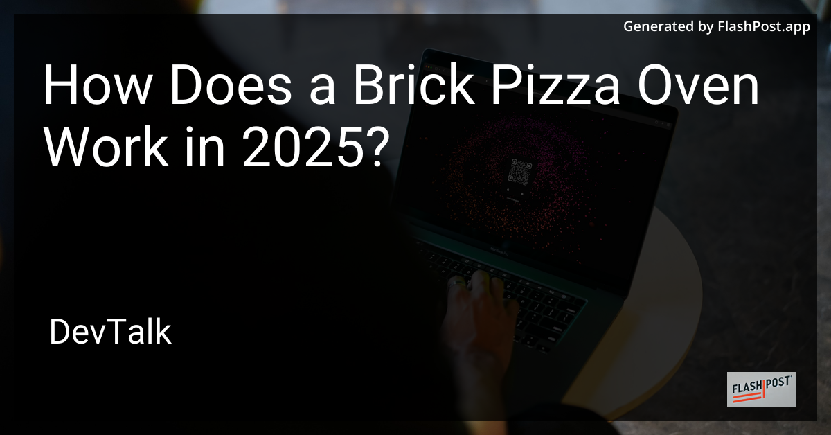 how does a brick pizza oven work in 2025?