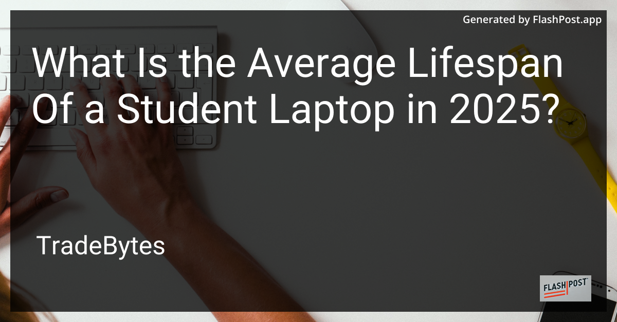 Laptop Lifespan