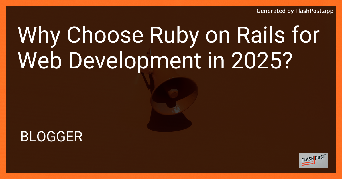 Ruby on Rails