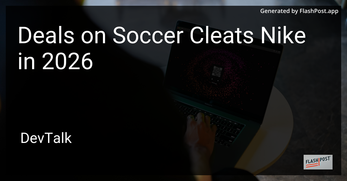 Deals on Soccer Cleats Nike in 2026