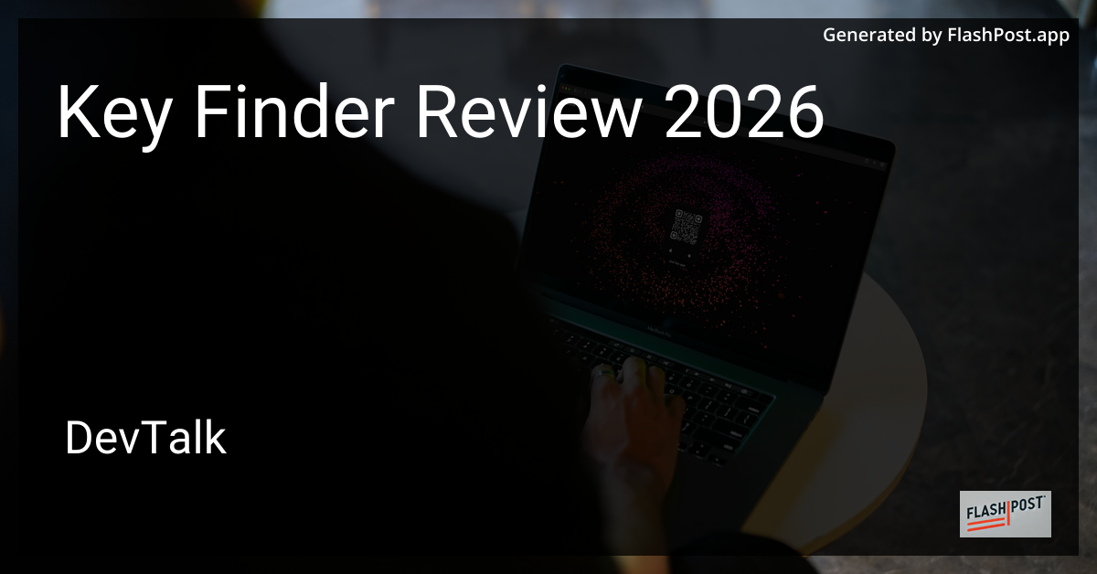 Key Finder Review 2026
