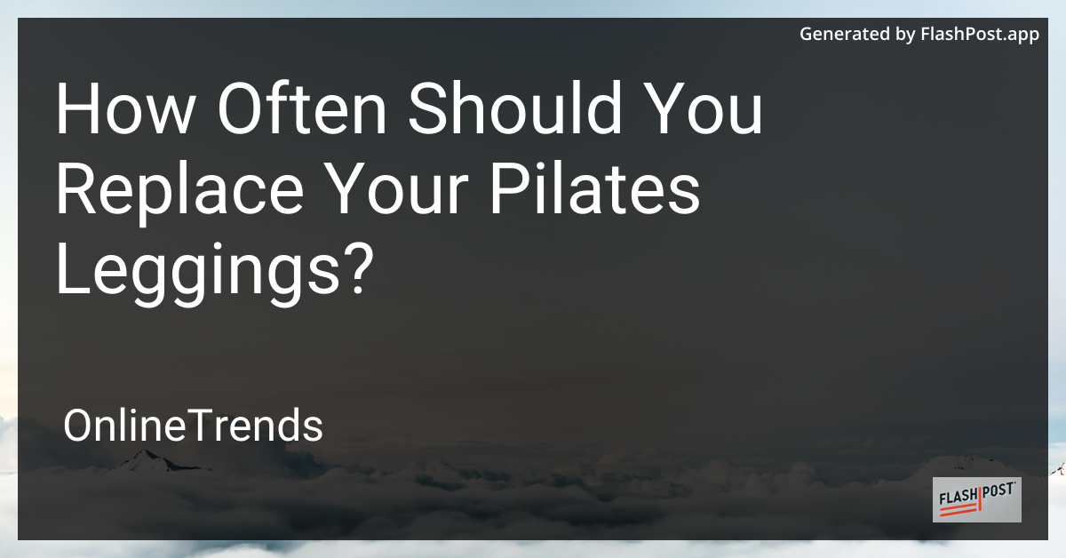 Pilates Leggings