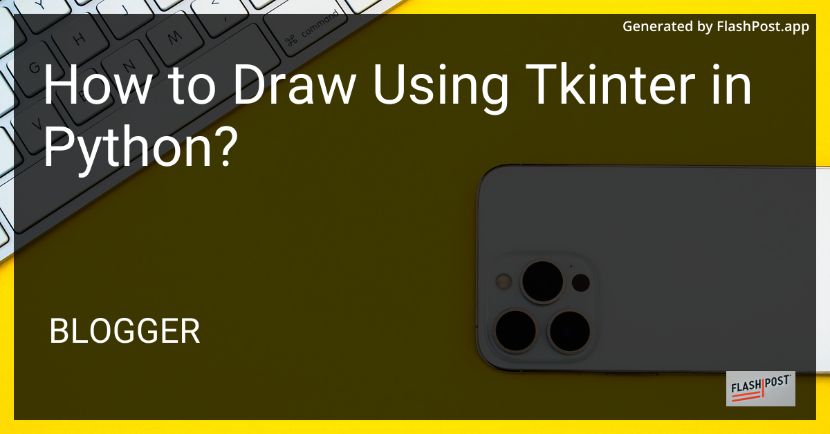 Drawing with Tkinter