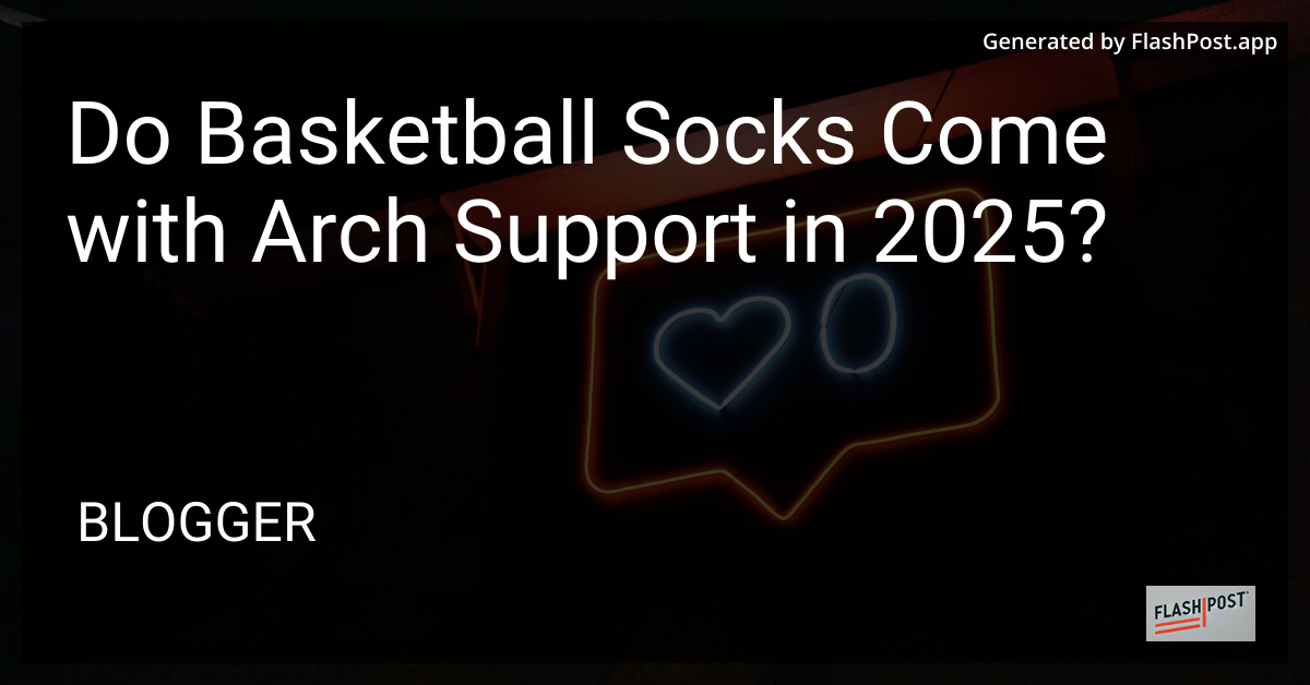 Basketball Socks with Arch Support