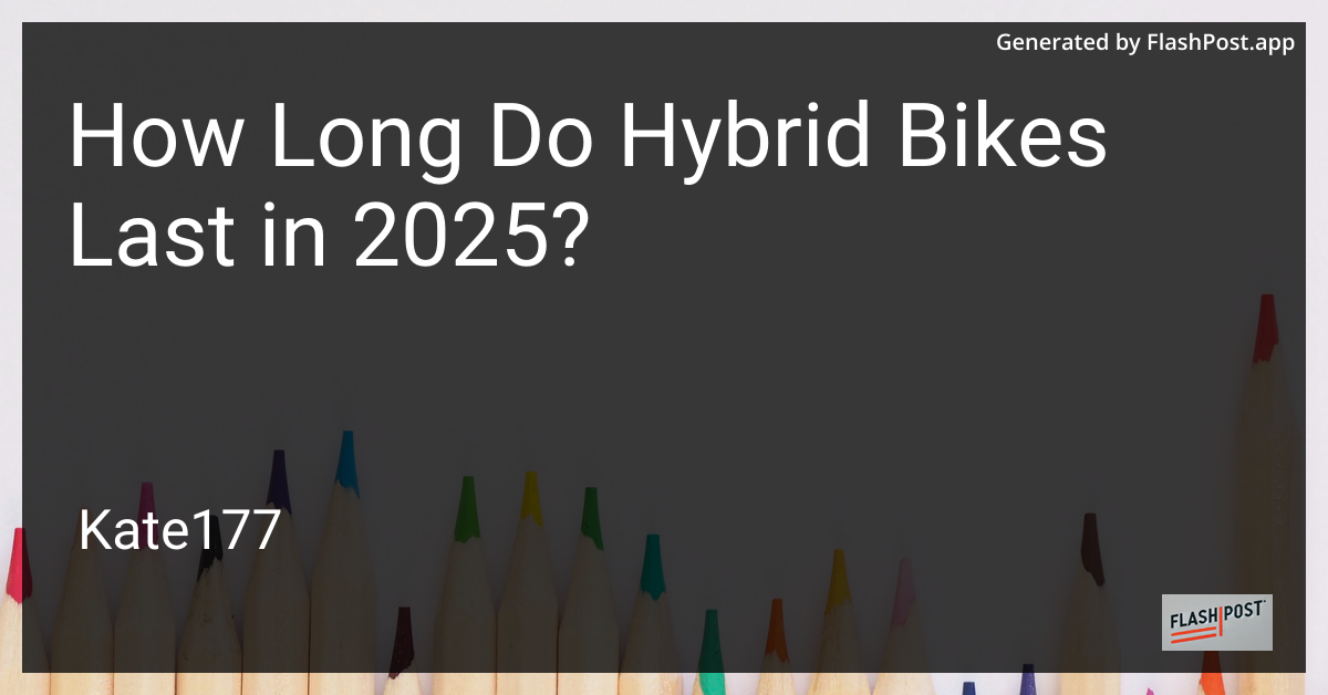 Hybrid Bike