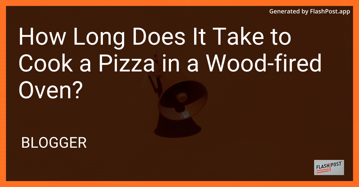 Wood-Fired Pizza Oven