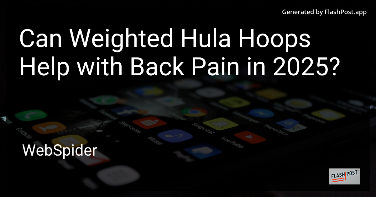 Weighted Hula Hoop