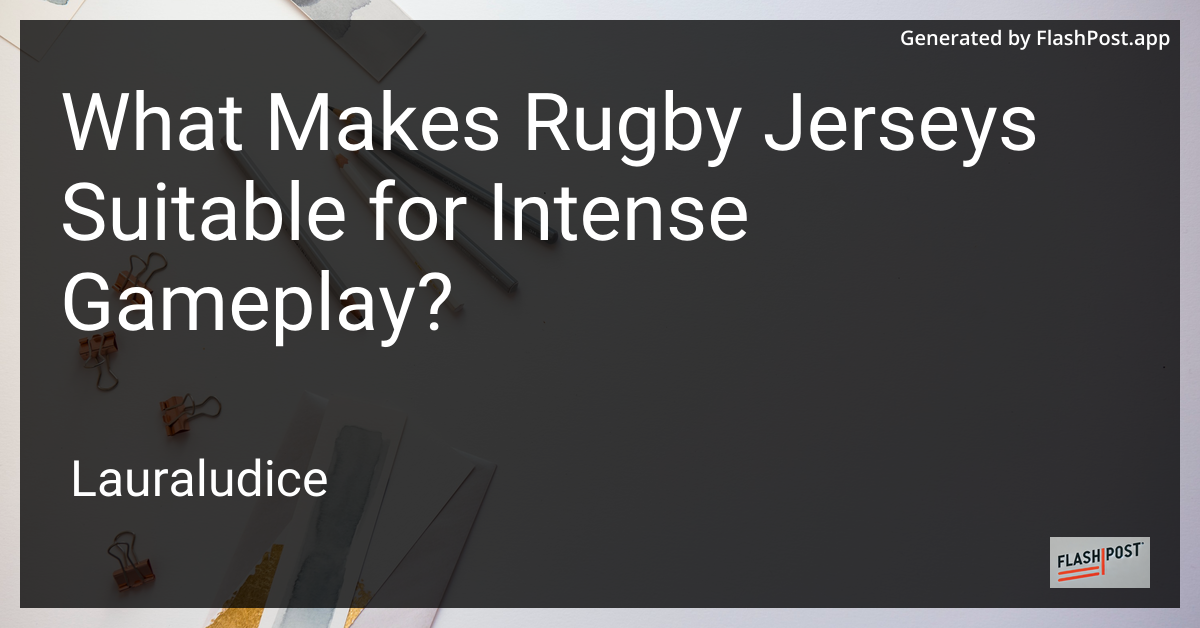 Rugby Jerseys