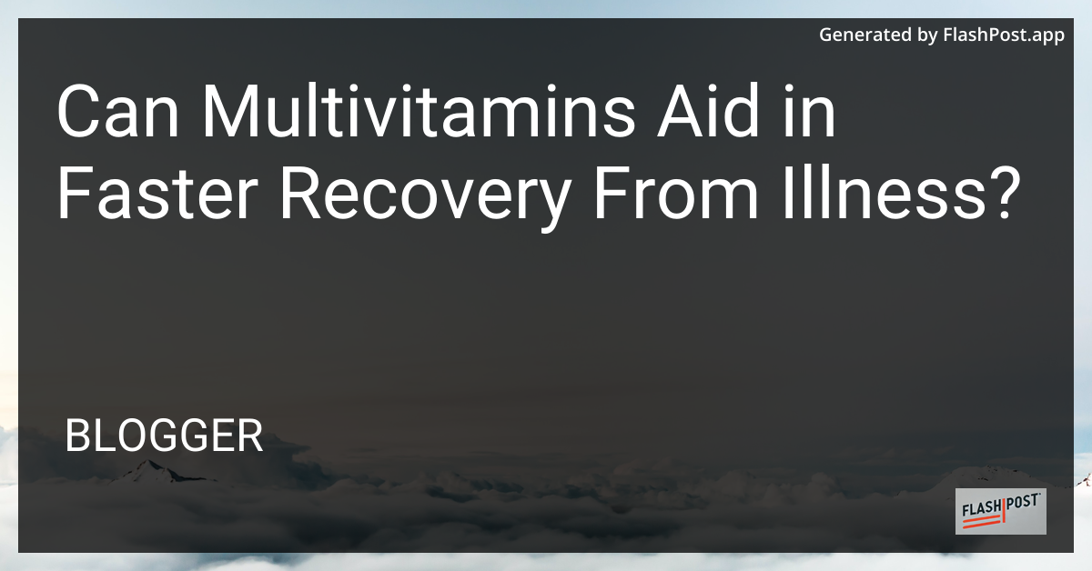 Multivitamins
