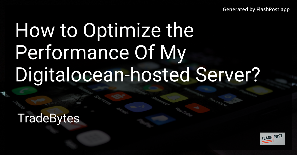 Server Performance Optimization