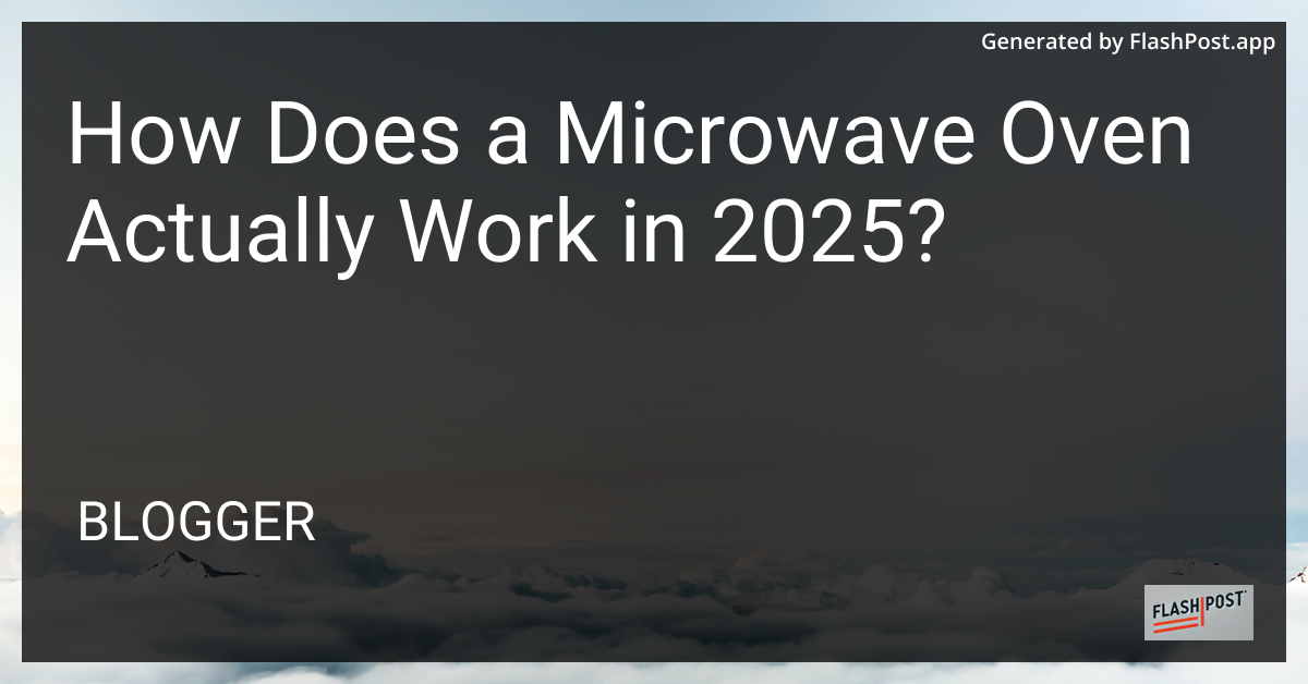 Microwave Oven