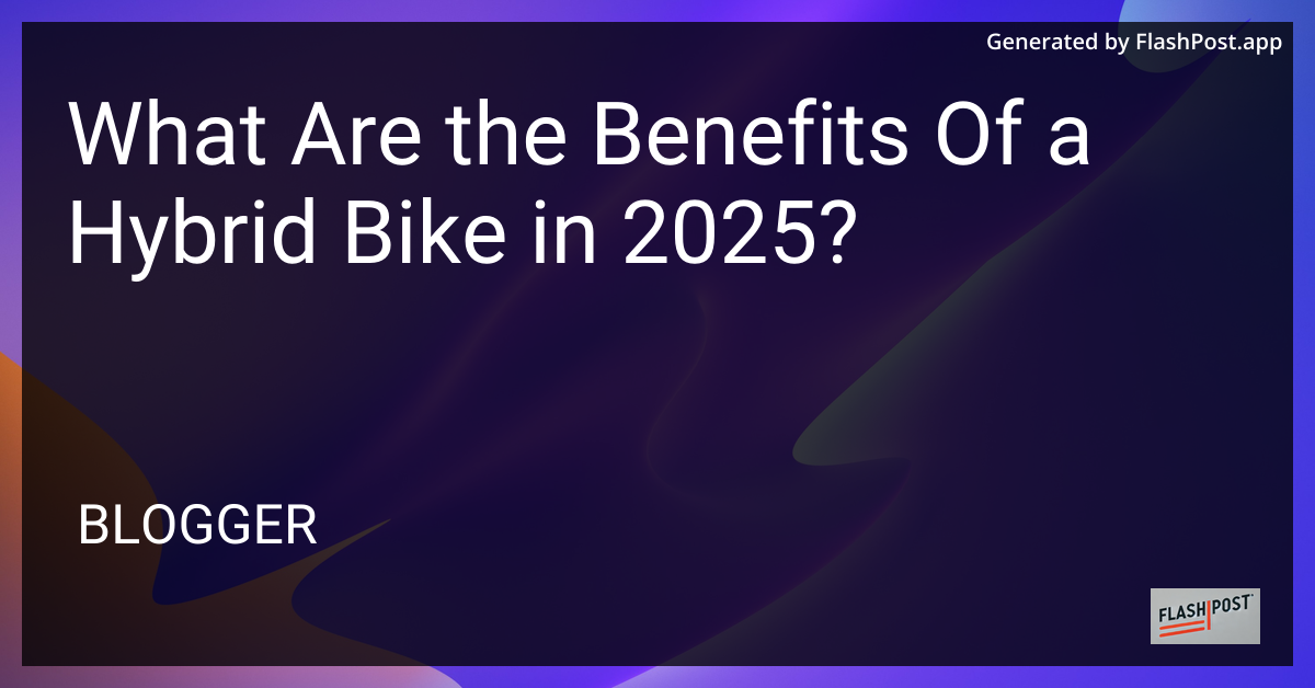 Hybrid Bike