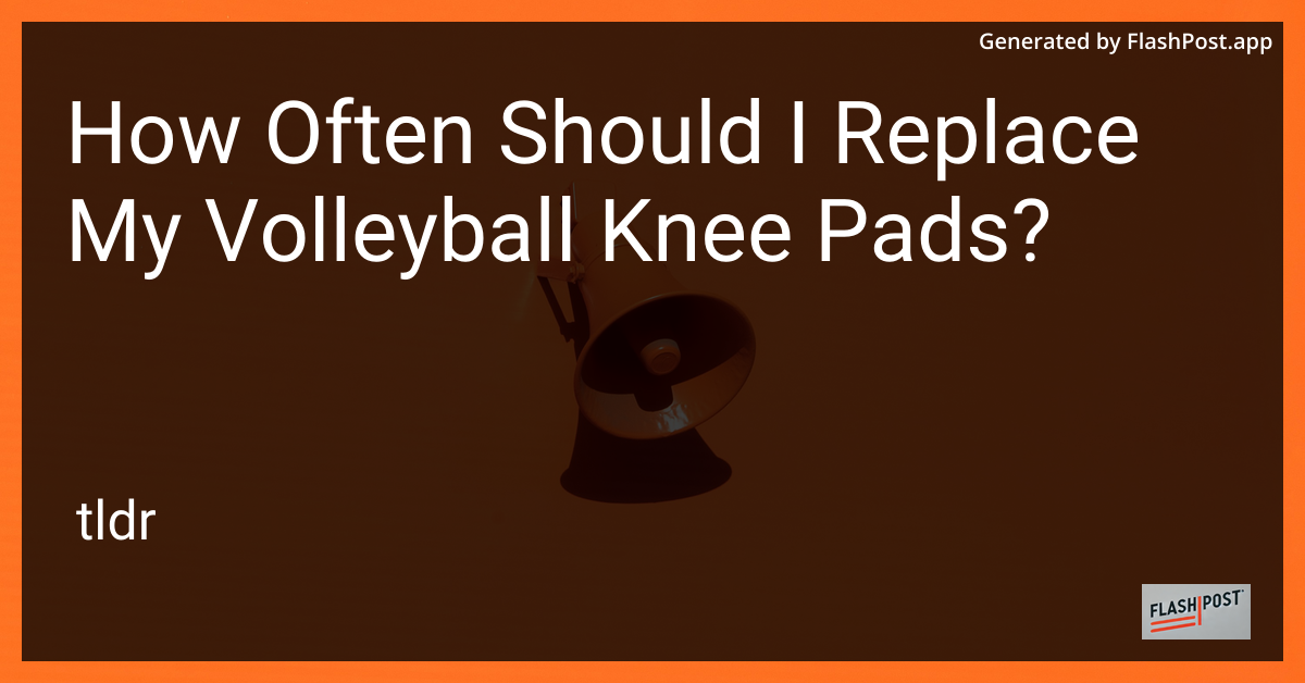 Volleyball Knee Pads