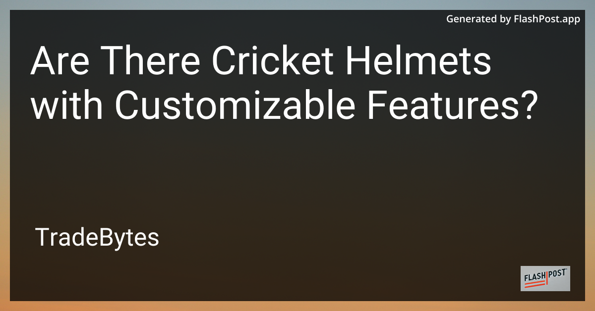 Cricket Helmet