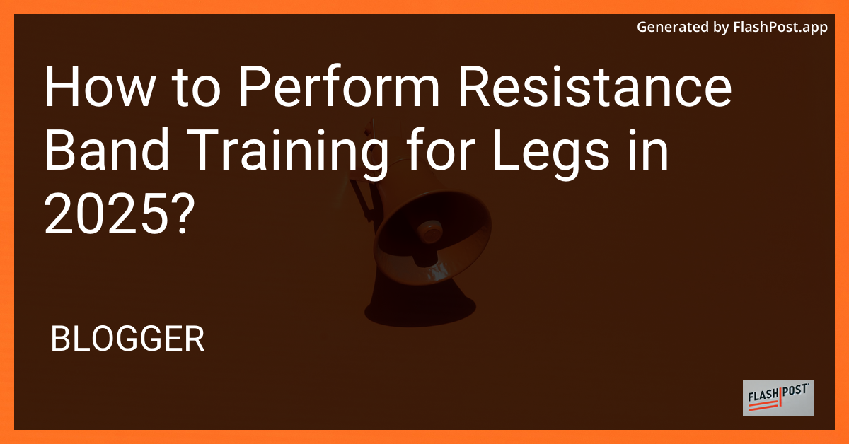 Resistance Band Training