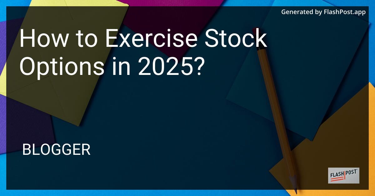 Exercise Stock Options