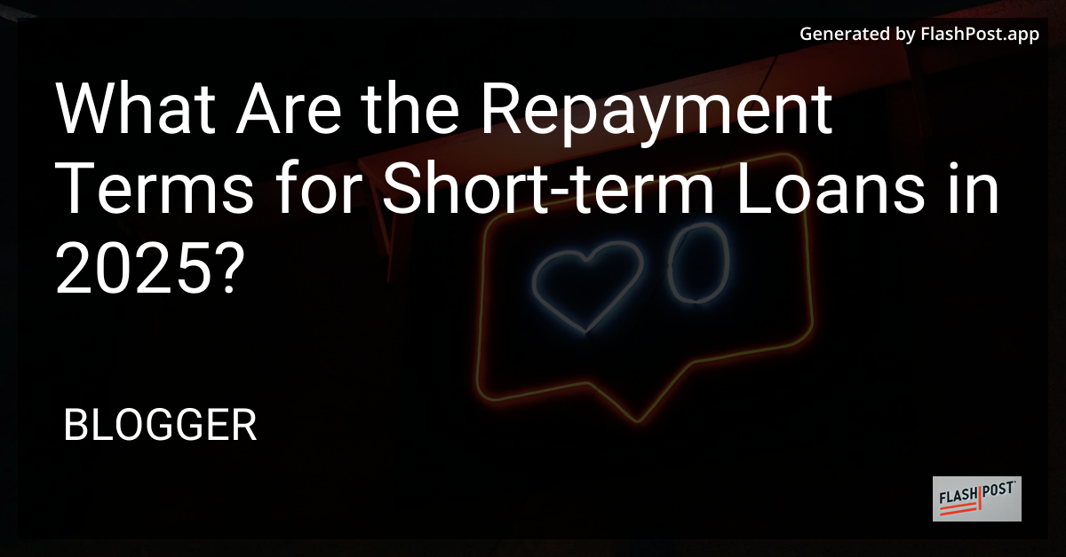 Short-term Loan