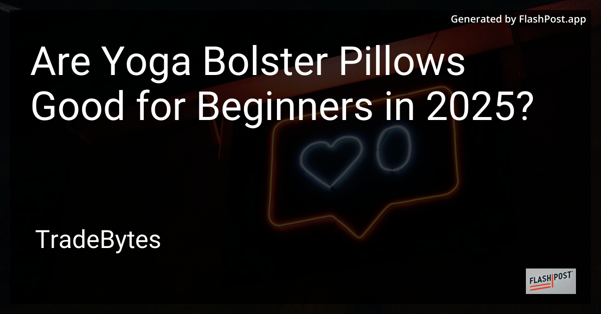 Yoga Bolster