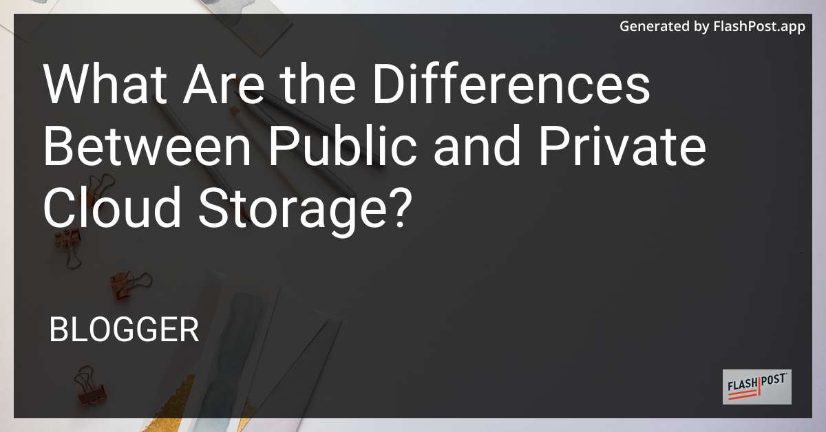 Cloud Storage