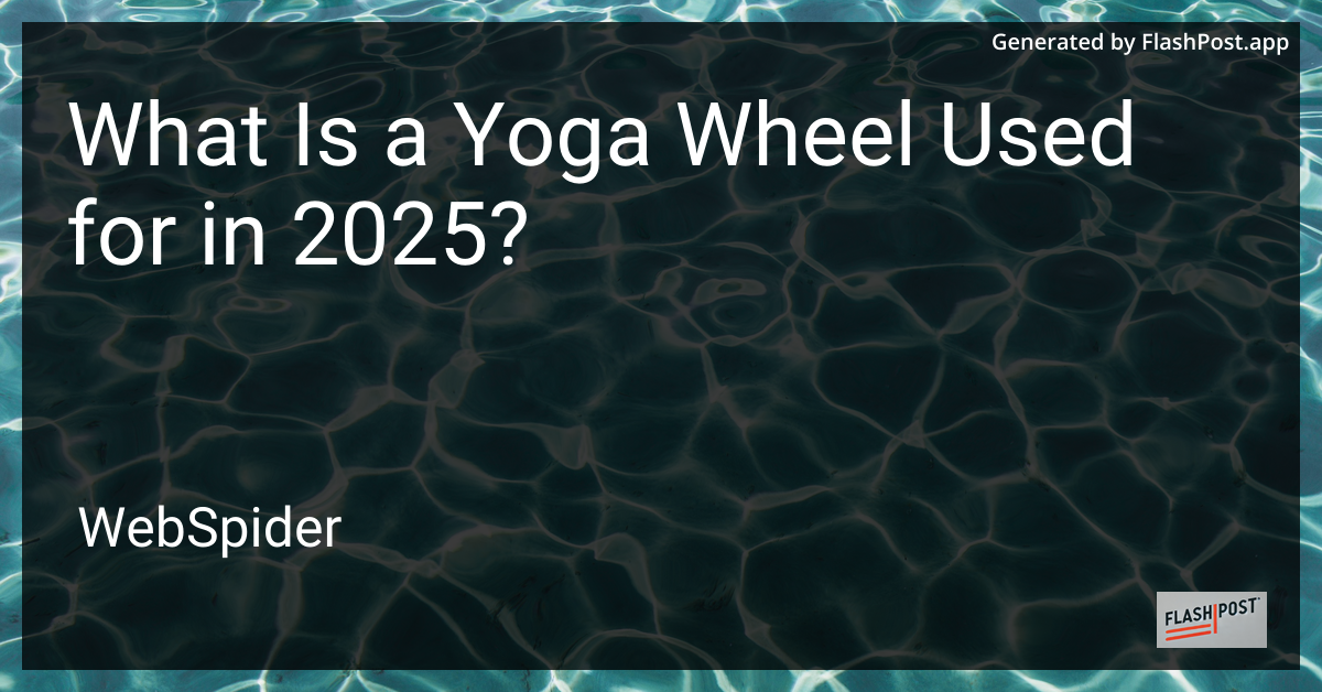 Yoga Wheel