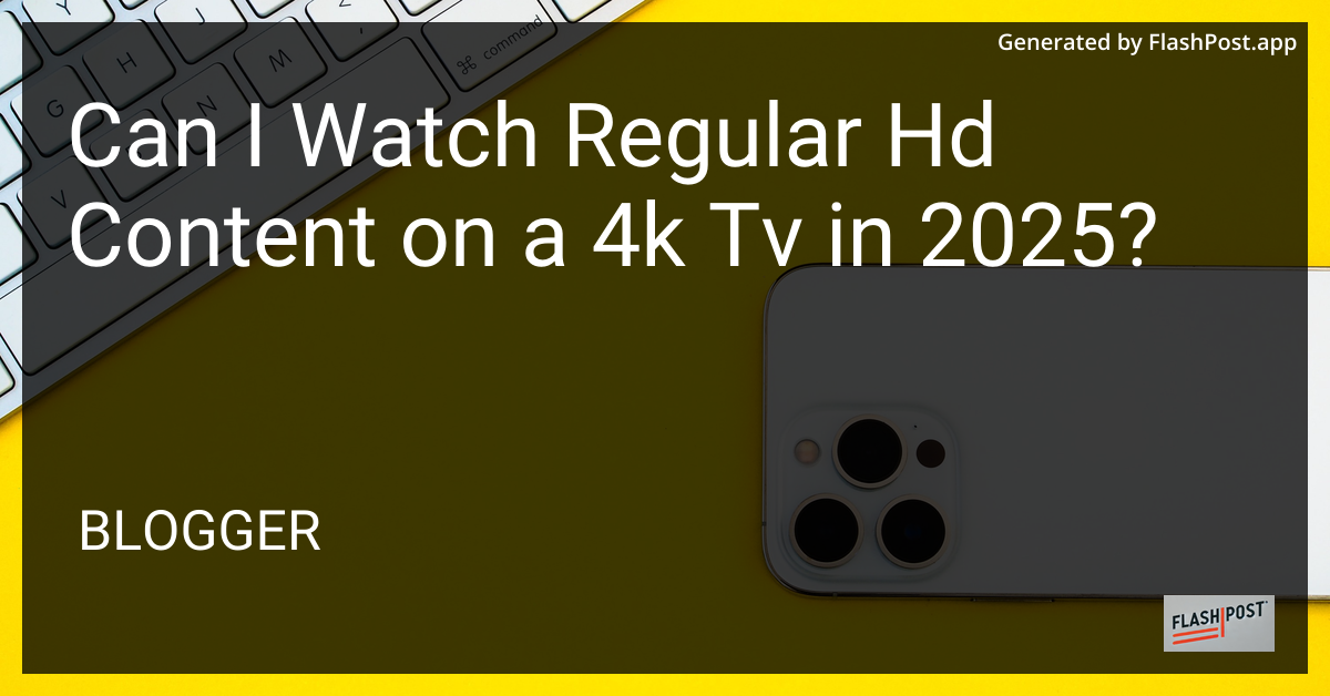 4K TV