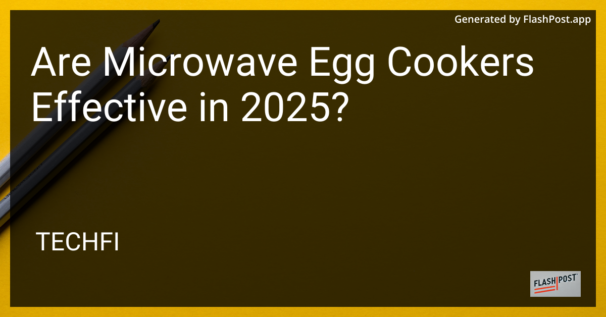 Microwave Egg Cookers
