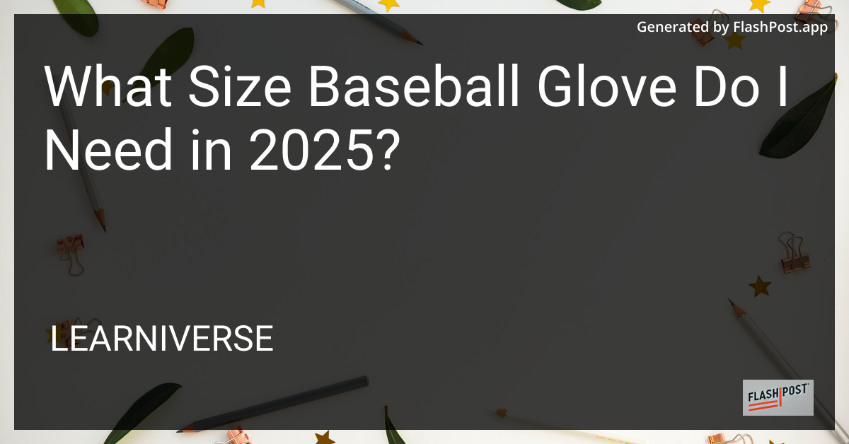 Baseball Gloves
