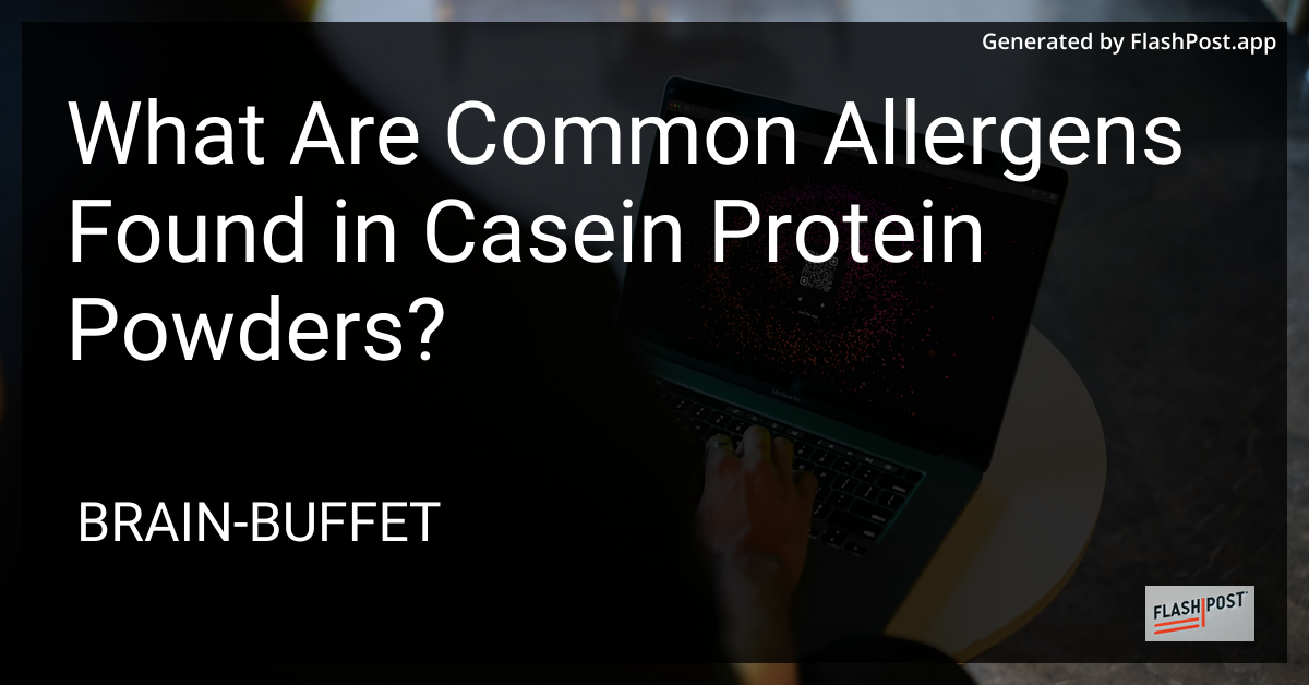 Casein Protein Powder