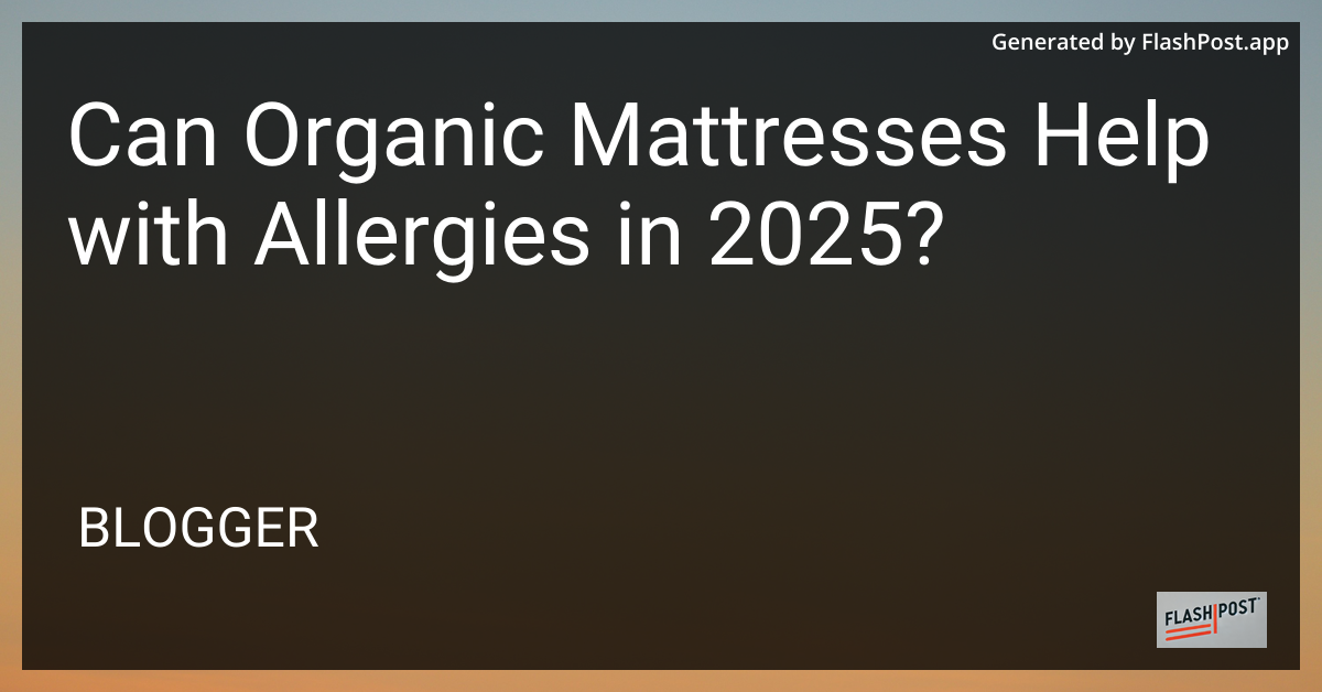 Organic Mattress