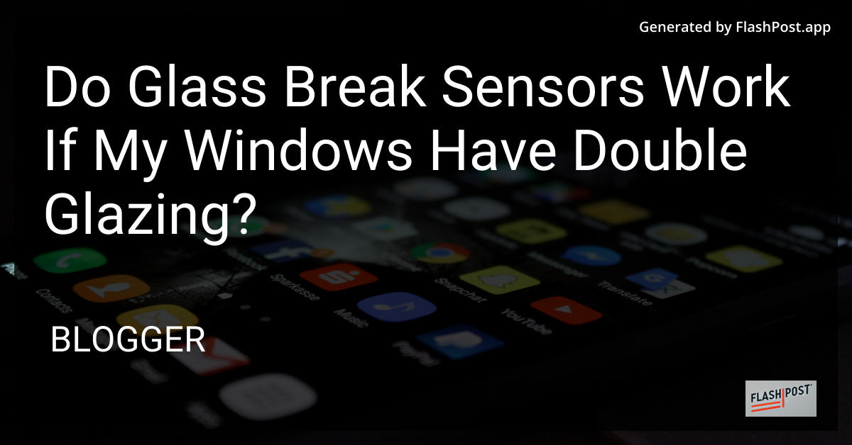 Glass Break Sensors Image