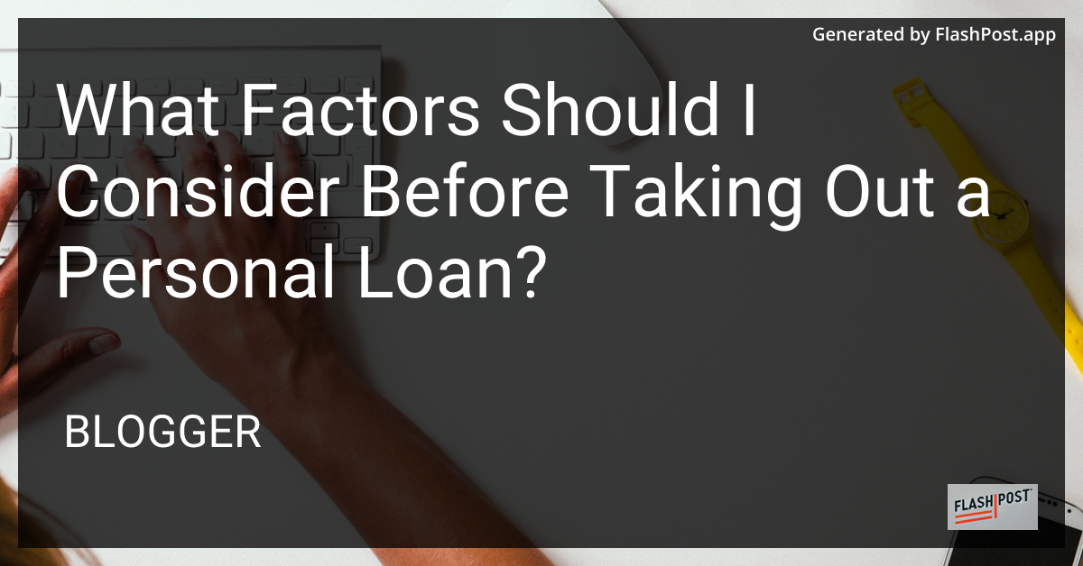 Personal Loan