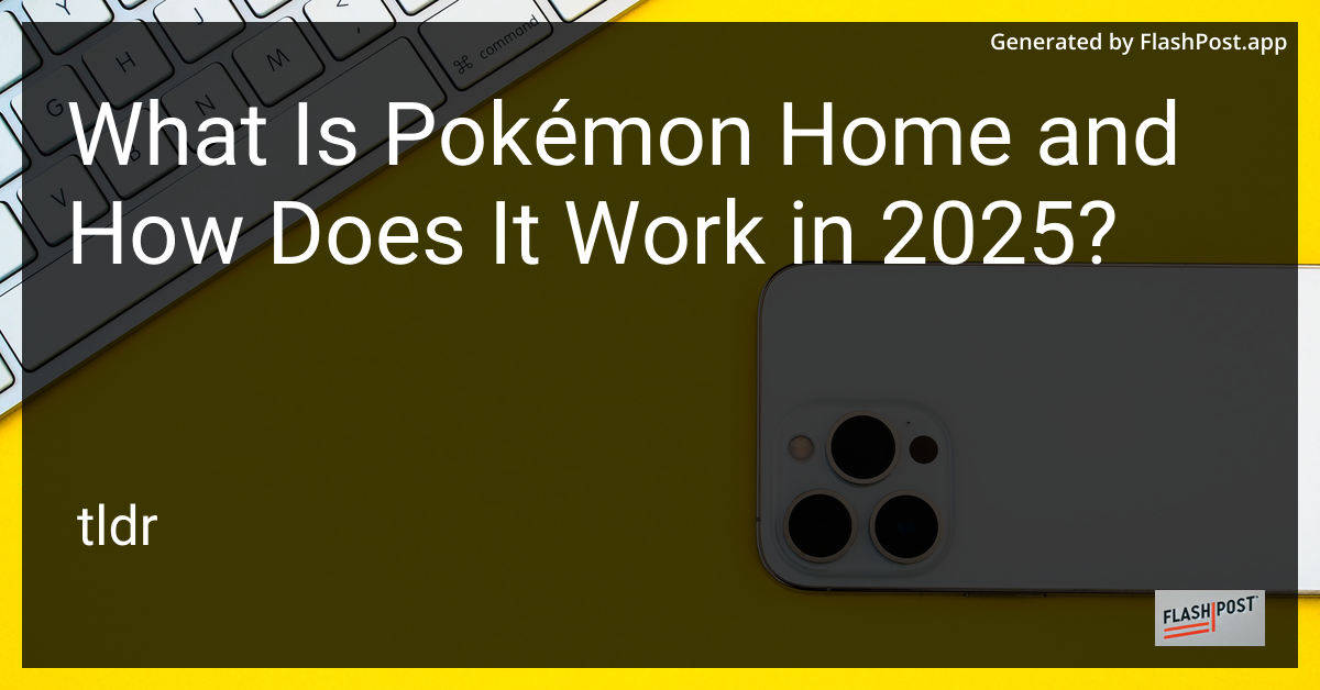 Pokémon Home