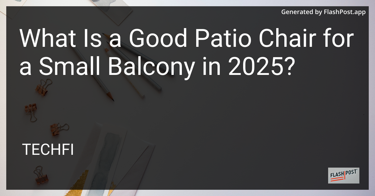 Patio Chair