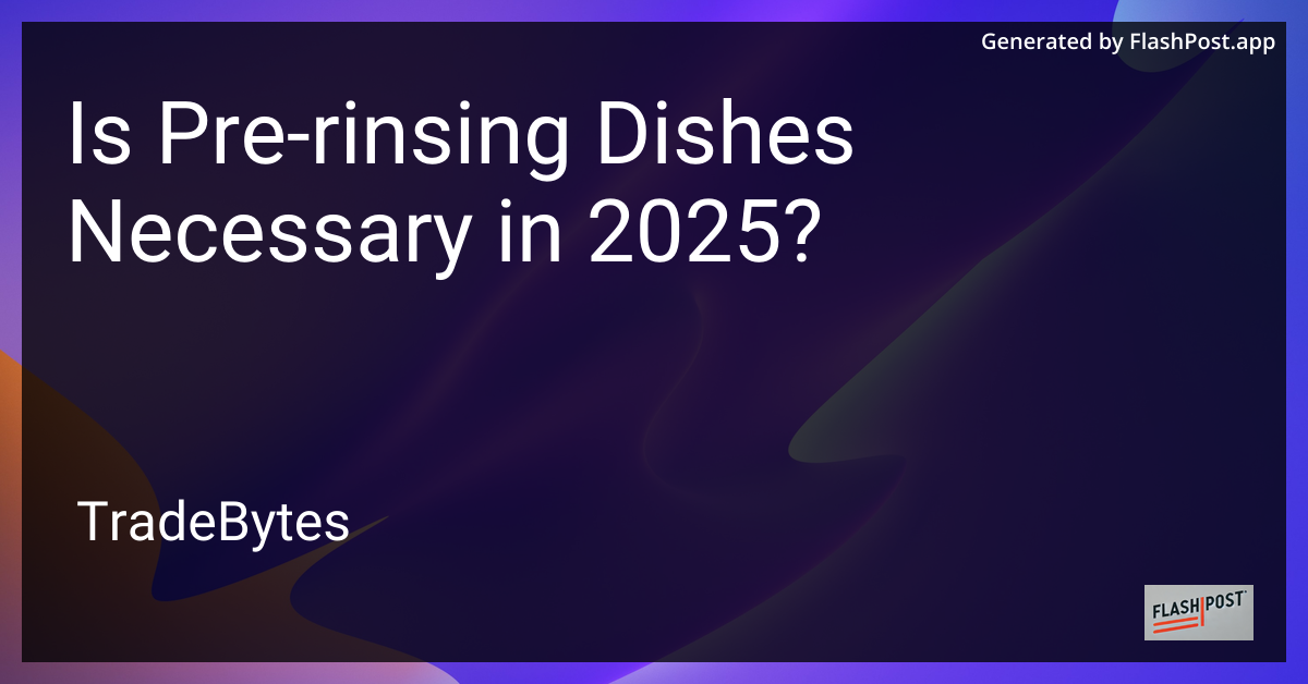 Dishes and Dishwasher