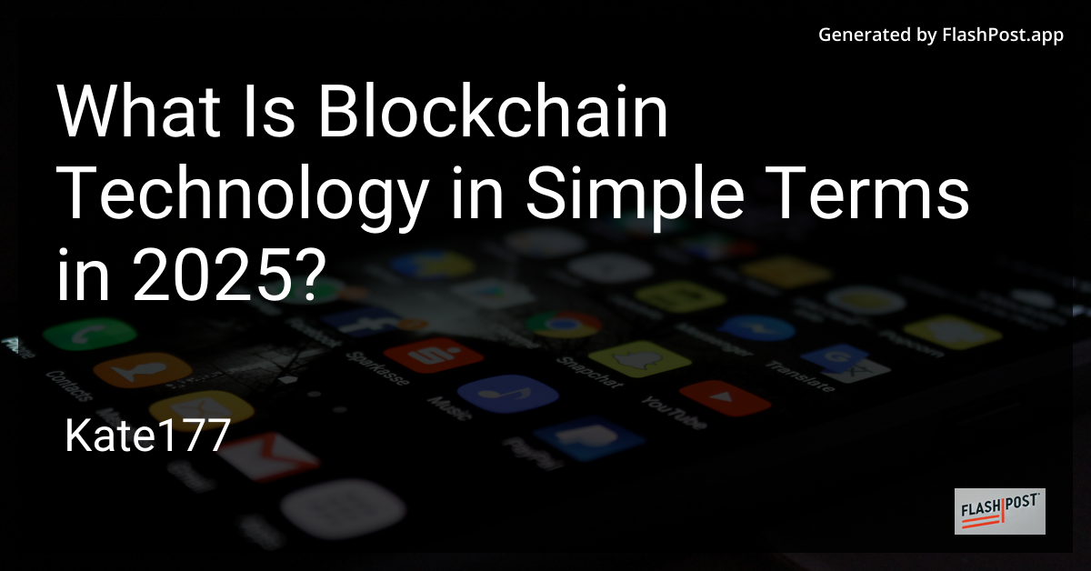 Blockchain Technology