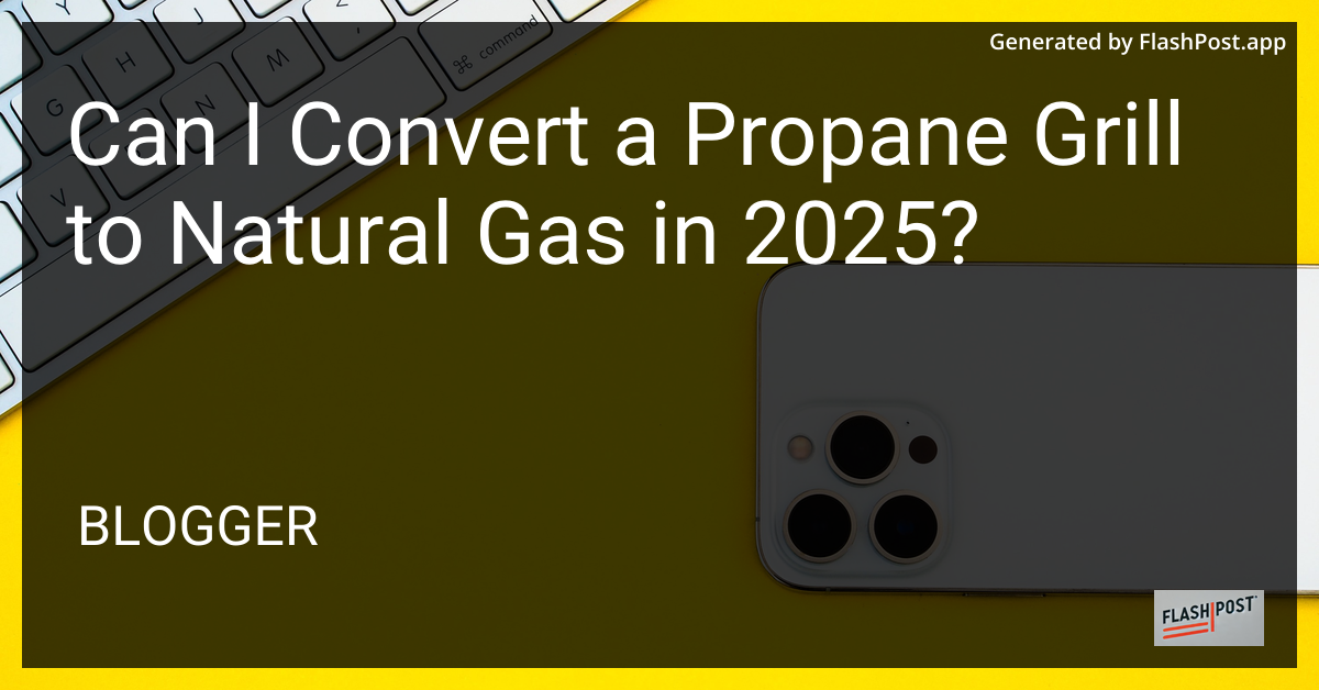Propane to Natural Gas Conversion
