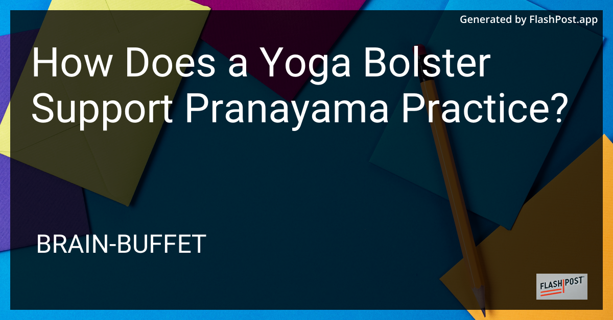 Yoga Bolster Image