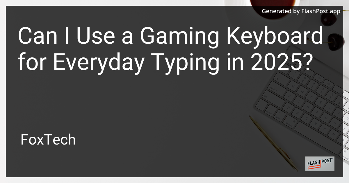 Gaming Keyboard