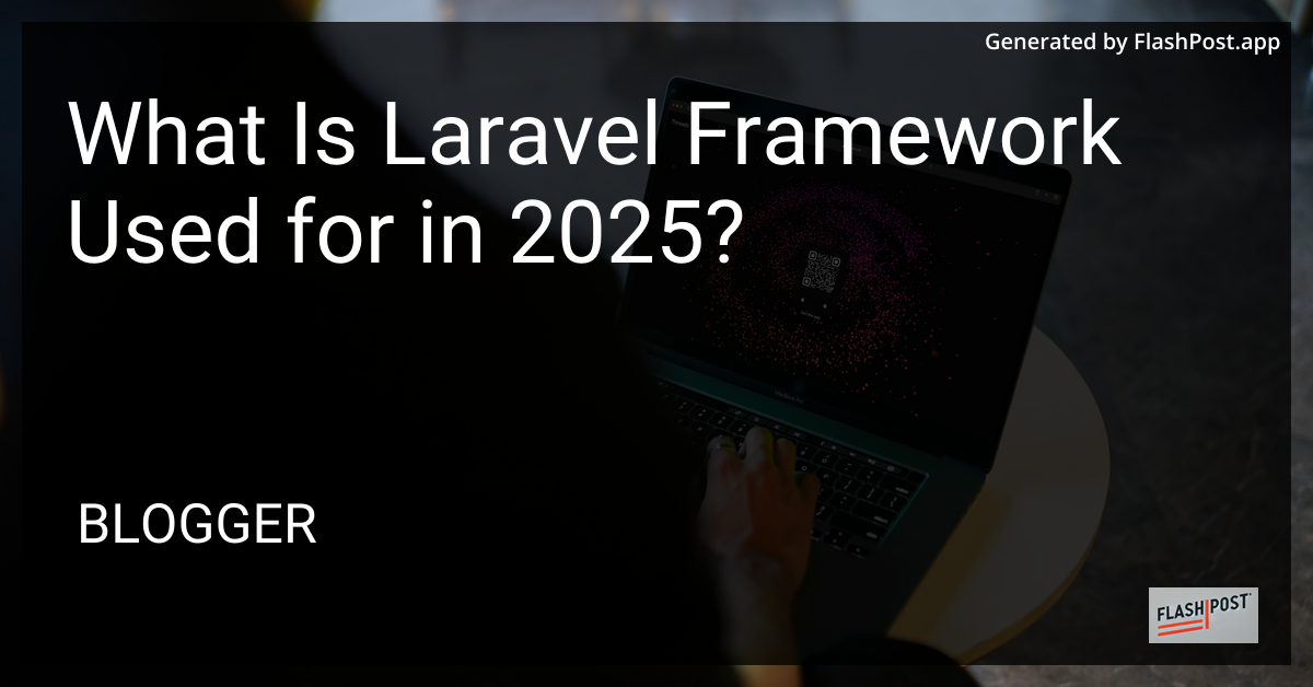 Laravel Framework