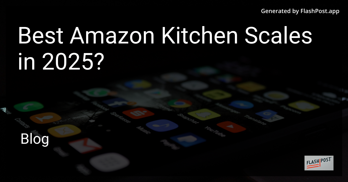 Kitchen Scales Image