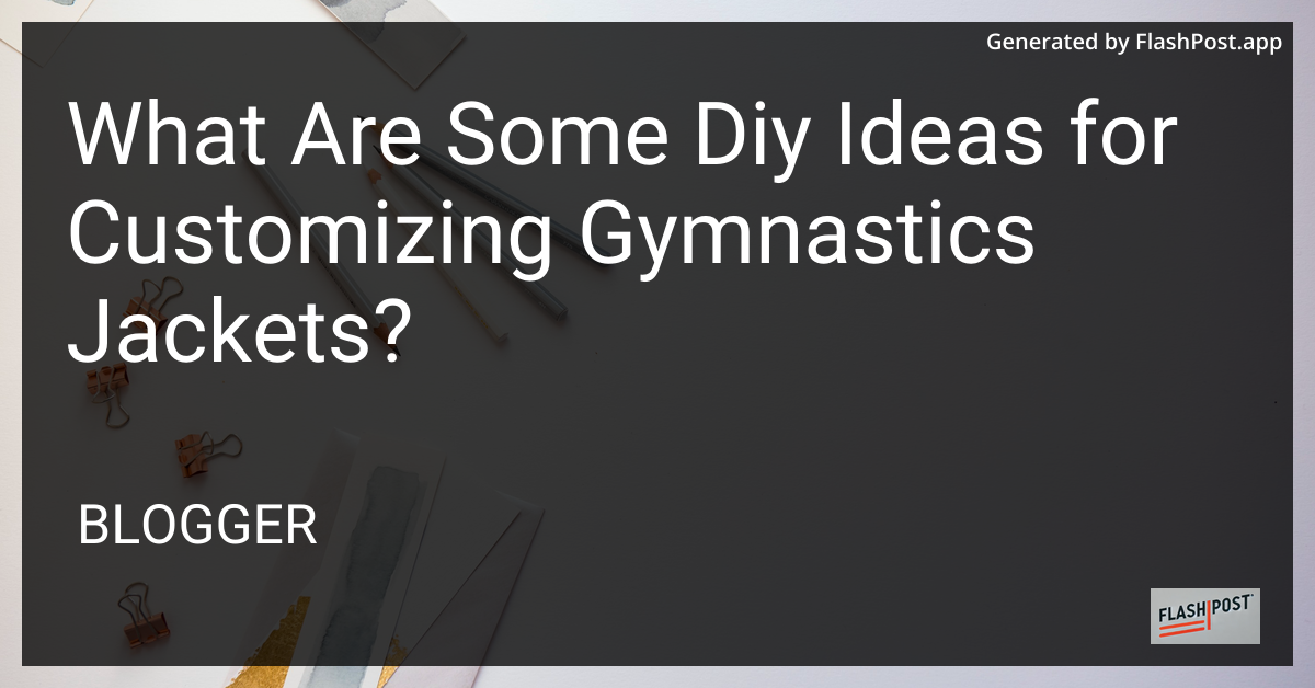 Gymnastics Jackets