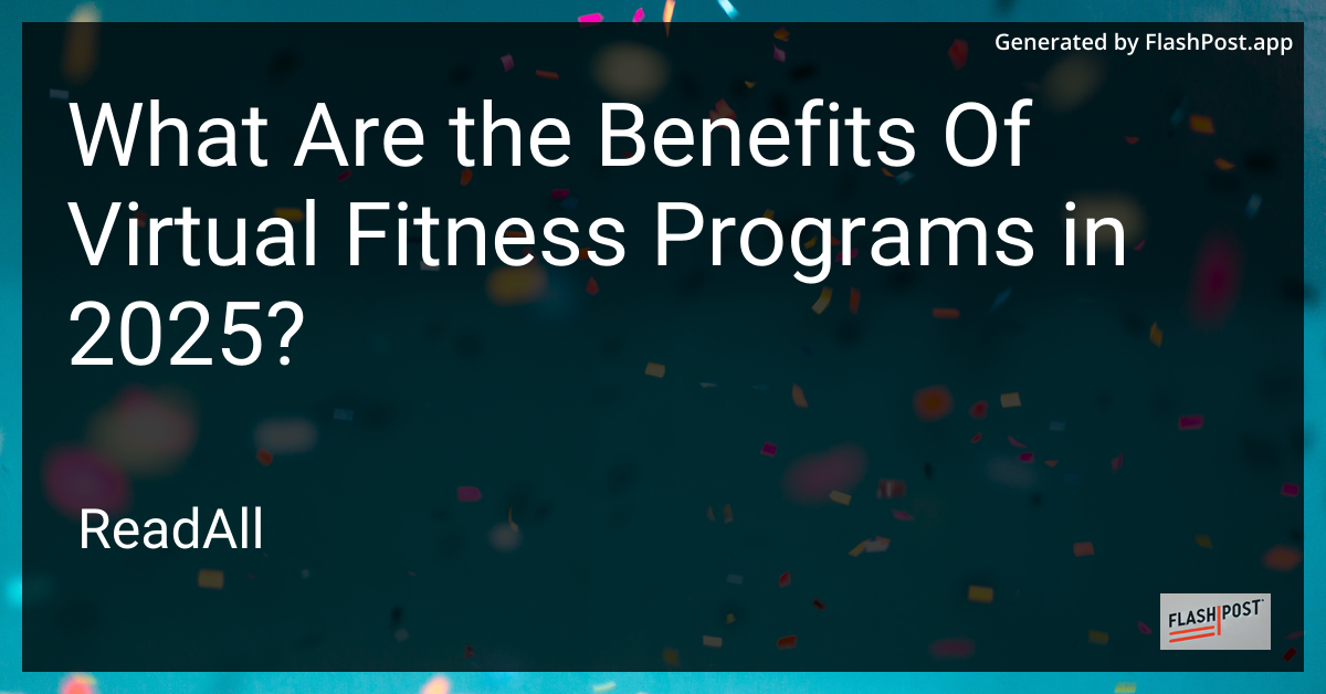 Virtual Fitness