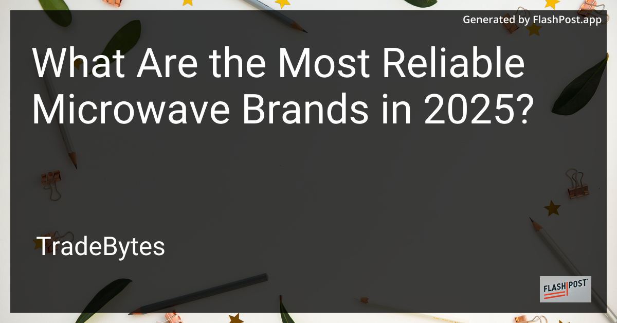 Microwave Brands