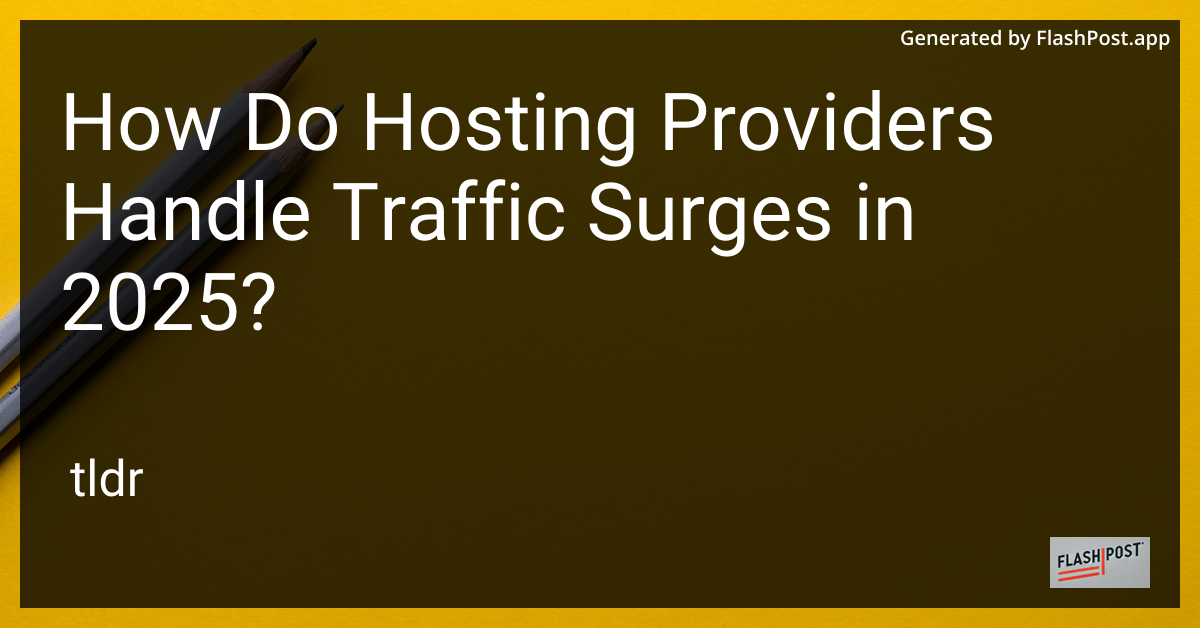 Handling Traffic Surges