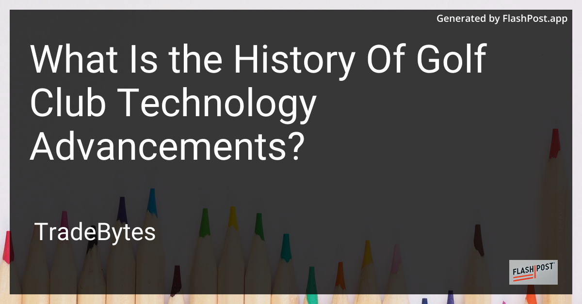 Golf Club Technology