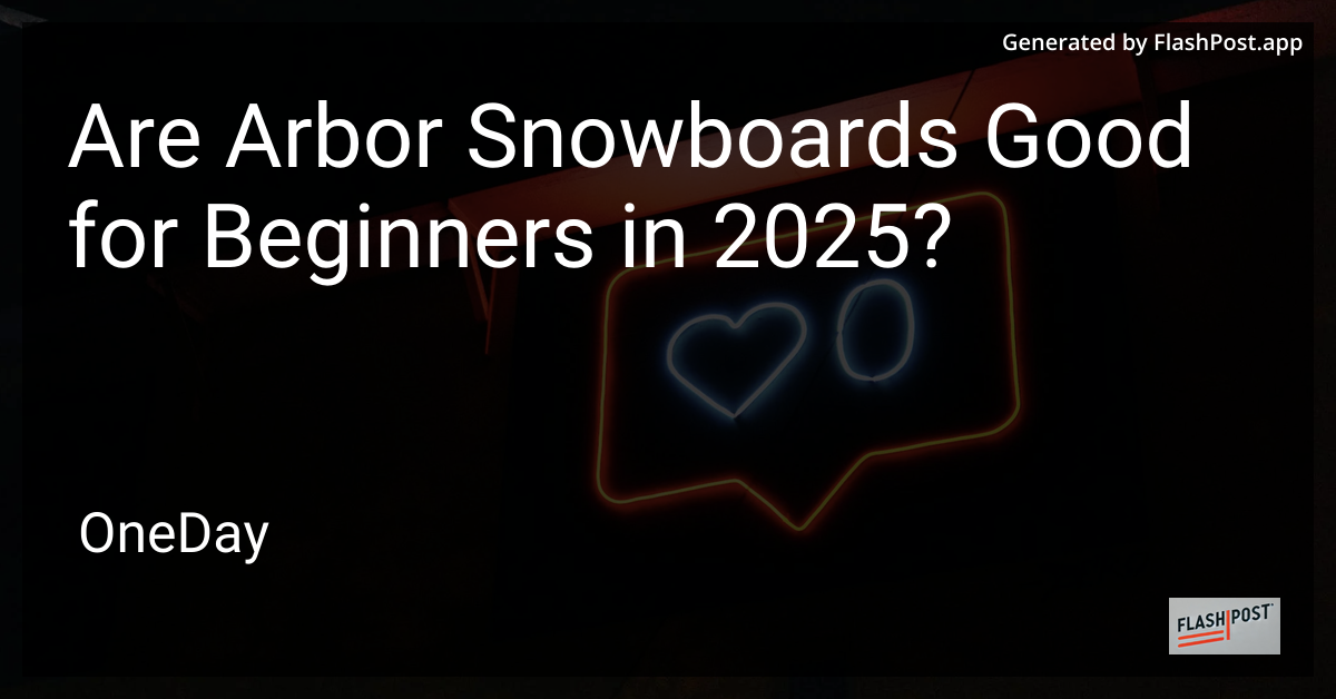 Arbor Snowboard Image