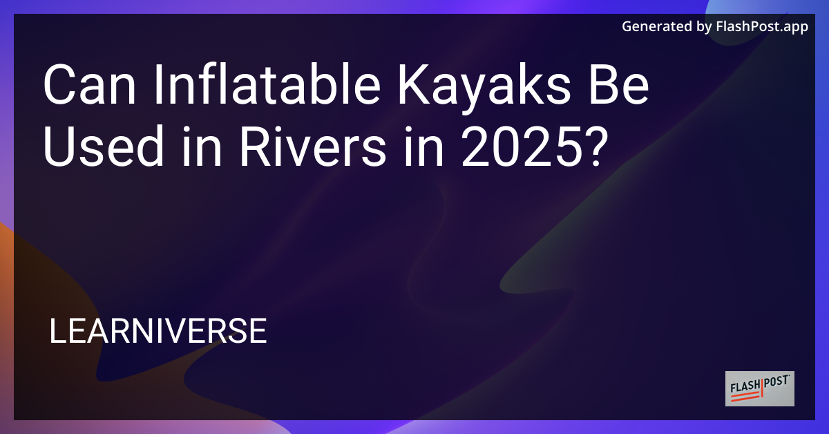 Inflatable Kayak Image