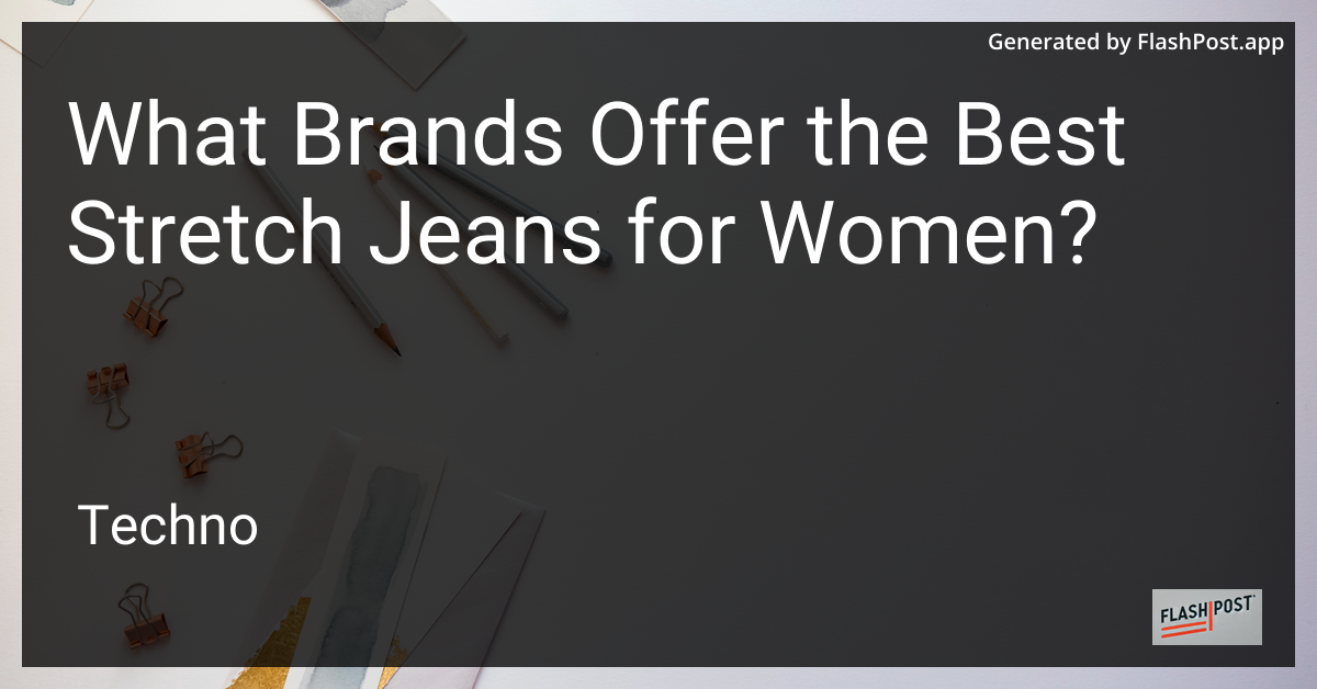 Stretch Jeans for Women