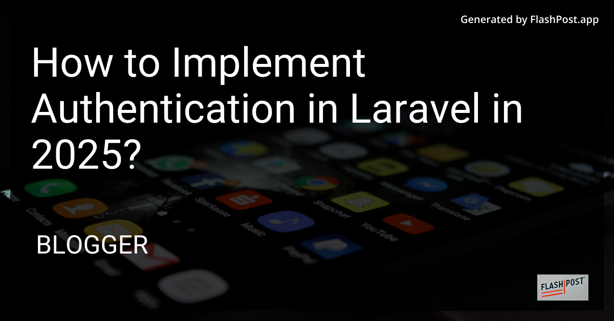 Laravel Authentication