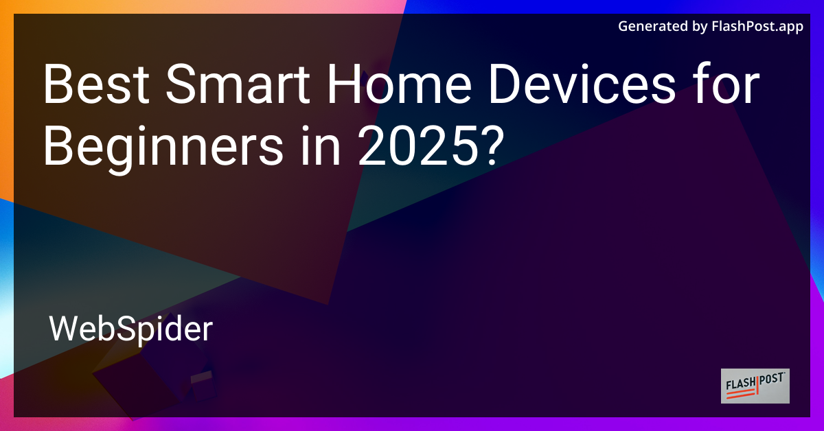 Smart Home Devices